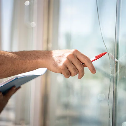 broken glass repair in Westchester, FL